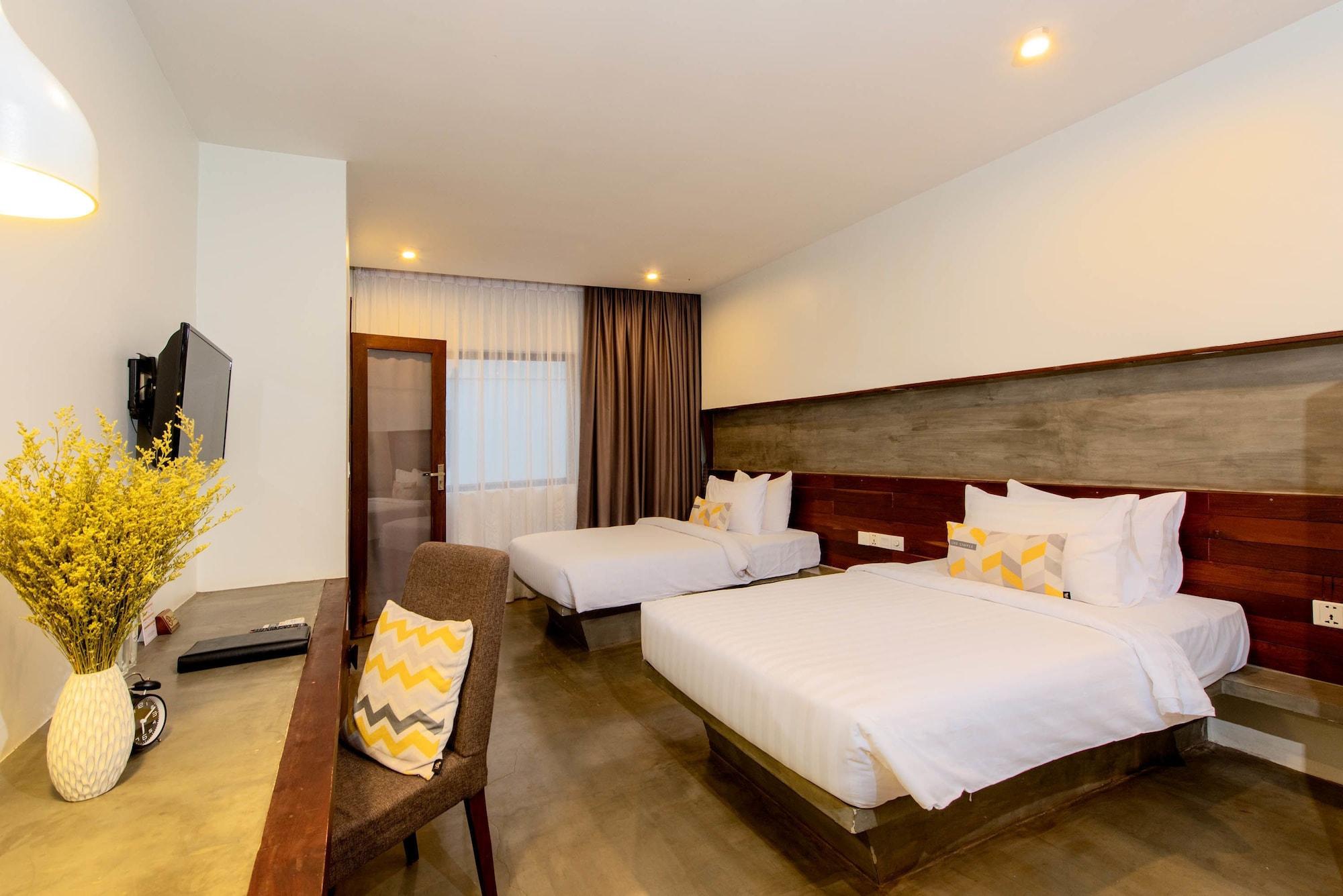 סיאם ריפ Popular Residence Hotel מראה חיצוני תמונה