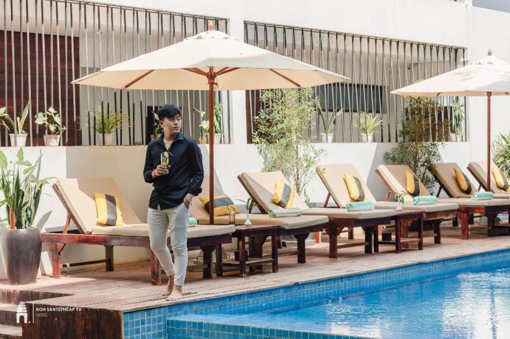 סיאם ריפ Popular Residence Hotel מראה חיצוני תמונה